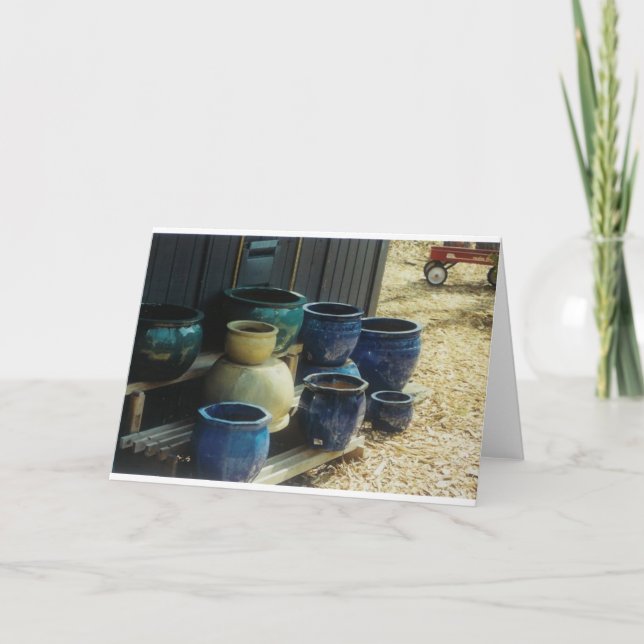 Krukmakeri och vagn kort (Framsida)