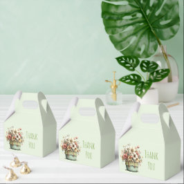 Krukväxter Mysig Shabby Stil Söt Tack Presentaskar