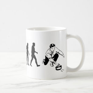 Krulla för evolution kaffemugg