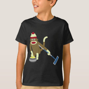 Krulla för sock monkeyOS Tee