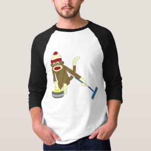 Krulla för sock monkeyOS Tee