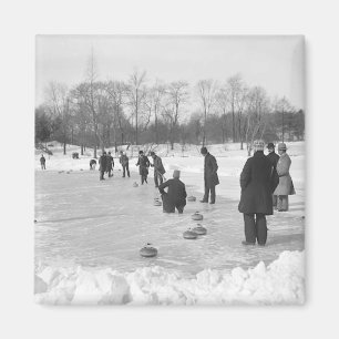 Krulla i den Central Park NYC magneten Magnet