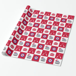 Krulla slå in papper presentpapper