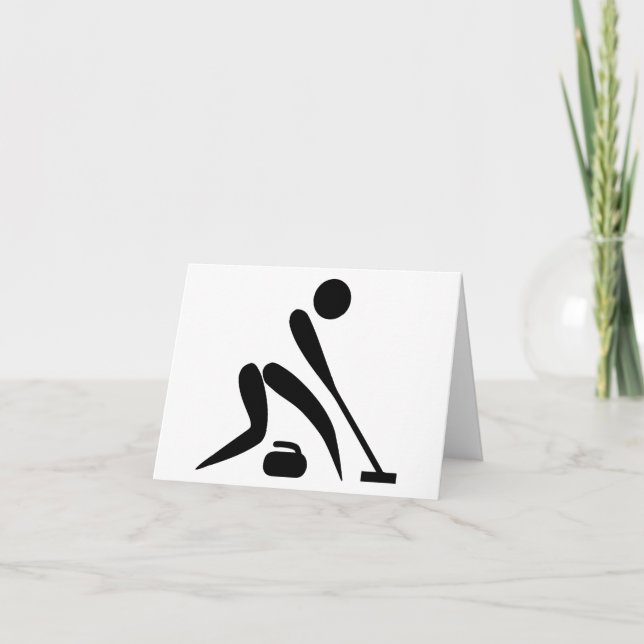 Krullande kvast för hårrullestensten kort (Framsida)