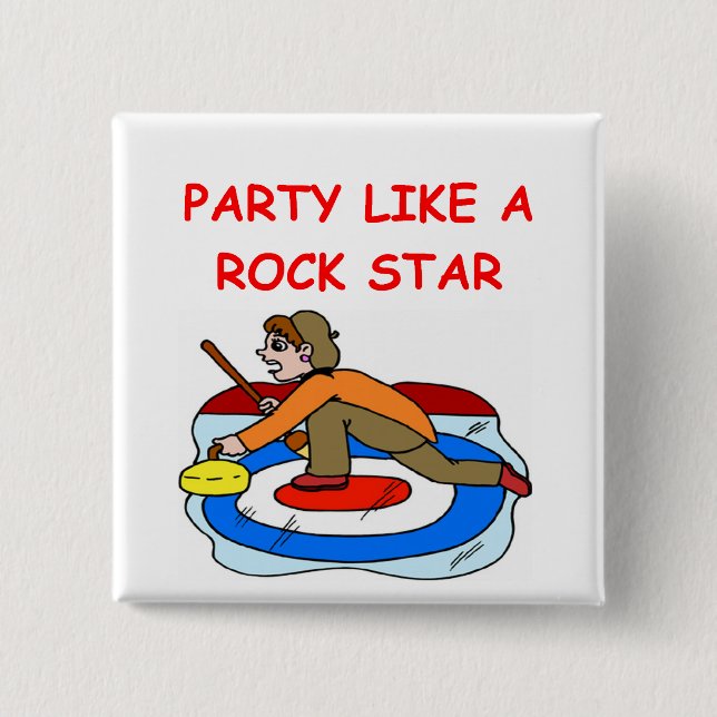 krullande skämt knapp (Framsida)