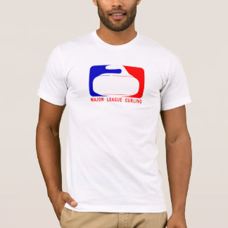 Krullande skjorta för liga t-shirt