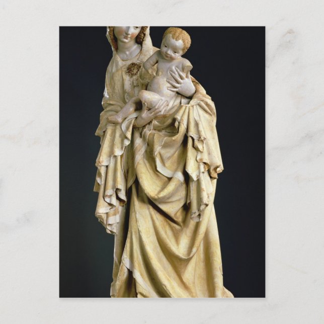 Krumauer Madonna, 1400 Vykort (Framsida)