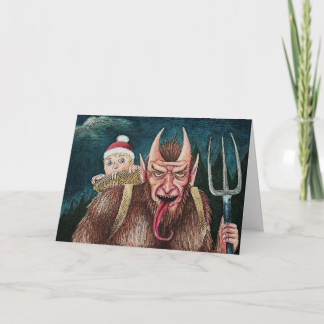 Krumpus Helgkort (Framsida)