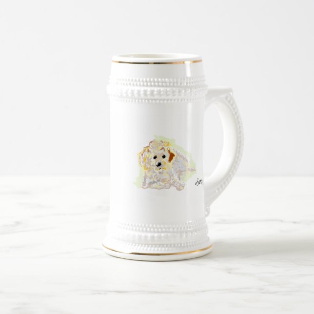 Krus : Golden Retriever  Sejdel (Framsida höger)