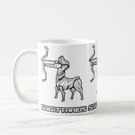 Krus med stjärntecknet Skytten Kaffemugg