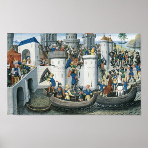 Krusarnas erövring 1204 poster