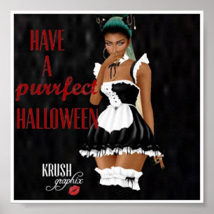 Krush Graphix av Ahsek Novel Halloween Poster 3