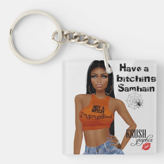 Krush Graphix av Ahsek Novel Keychain 5 (Framsidan)
