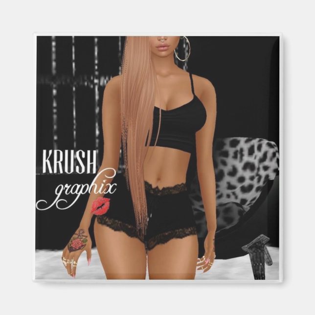 Krush Graphix av Ahsek Novel Magnet 1 (Framsidan)