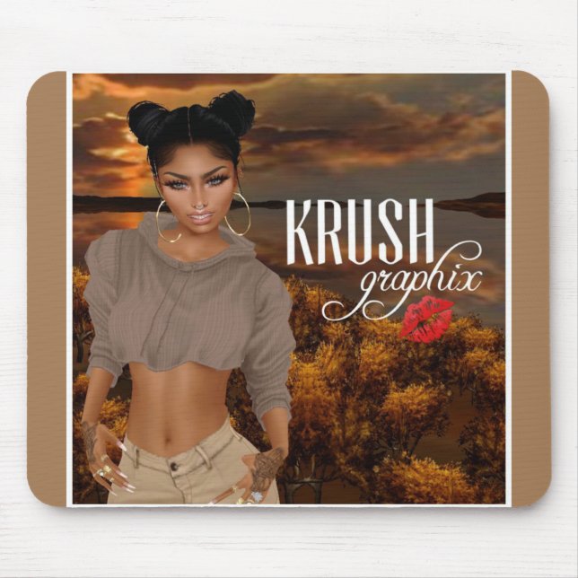 Krush Graphix av Ahsek Novel Mouse Pad 5 Musmatta (Framsidan)