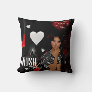 Krush Graphix av Ahsek Novel Pillow 4 Kudde