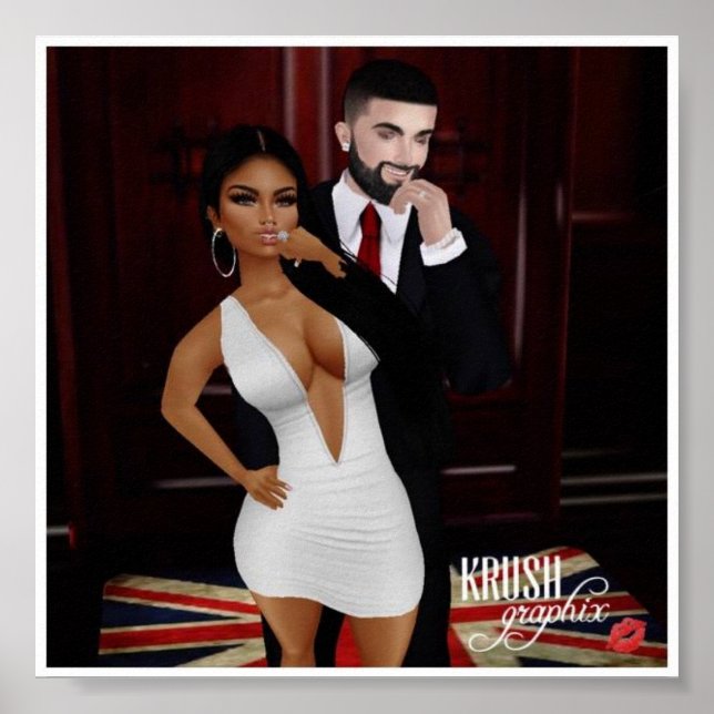 Krush Graphix av Ahsek Novel Poster 03 (Framsidan)