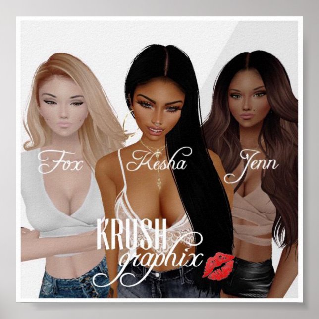 Krush Graphix av Ahsek Novel Poster 1 (Framsidan)