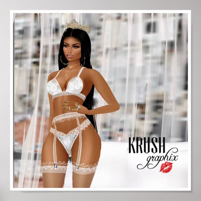 Krush Graphix av Ahsek Novel Poster 13 (Framsidan)