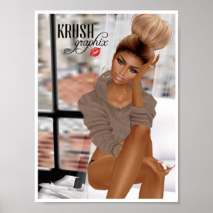 Krush Graphix av Ahsek Novel Poster 22