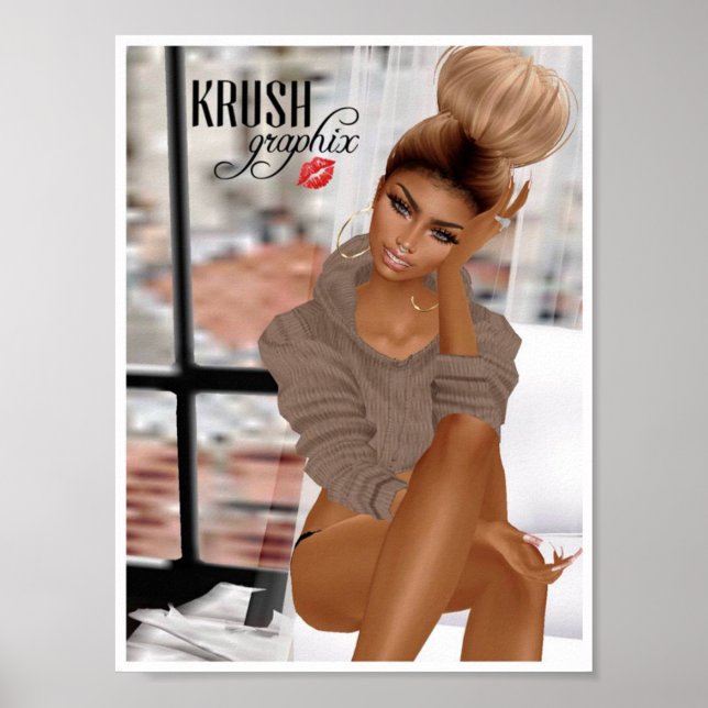 Krush Graphix av Ahsek Novel Poster 22 (Framsidan)