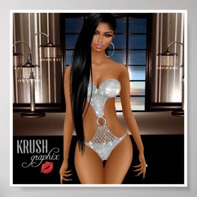 Krush Graphix av Ahsek Novel Poster 24 (Framsidan)