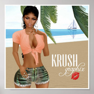 Krush Graphix av Ahsek Novel Poster 28