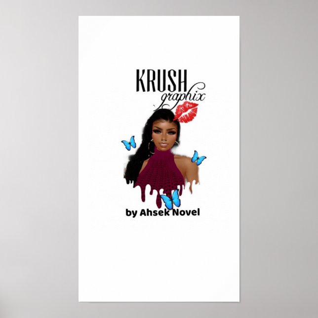 Krush Graphix av Ahsek Novel Poster 33 (Framsidan)