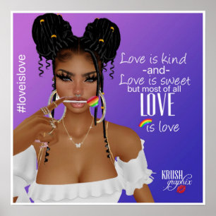 Krush Graphix av Ahsek Novel Pride Poster 1