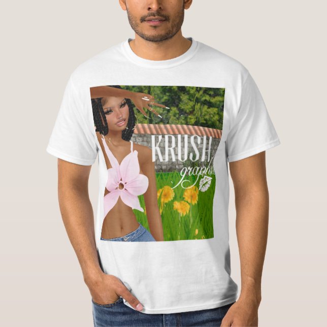 Krush Graphix av Ahsek Novel Vår Shirt 1 T Shirt (Framsida)