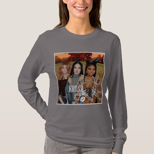 Krush Graphix by Ahsek Novel Shirt 15 T Shirt (Framsida)