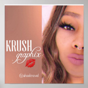 Krush Graphix Poster 10 av Ahsek Novel