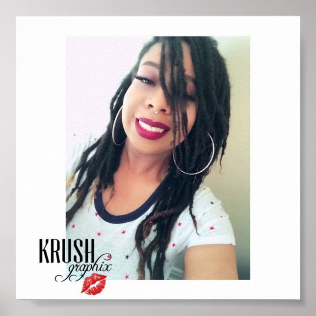 Krush Graphix Poster 8 av Ahsek Novel (Framsidan)