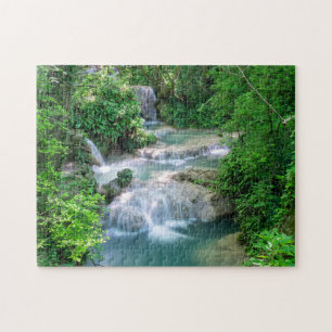 Krushuna Waterfalls Krushunski Vodopadi Bulgarien Pussel