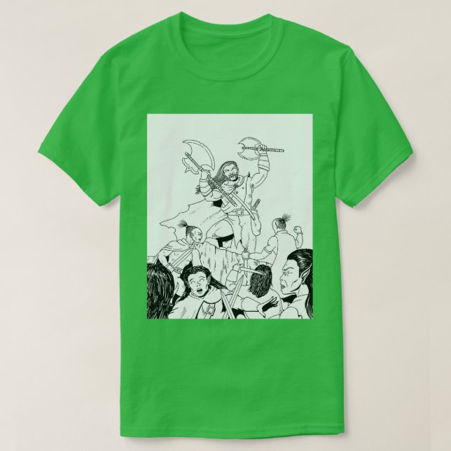 Krusk den mäktige t shirt (Design framsida)