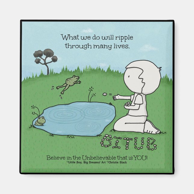 Krusningseffekt Magnet (Framsidan)