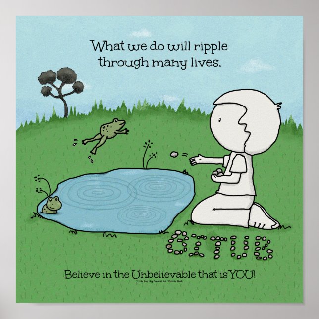 Krusningseffekt Poster (Framsidan)