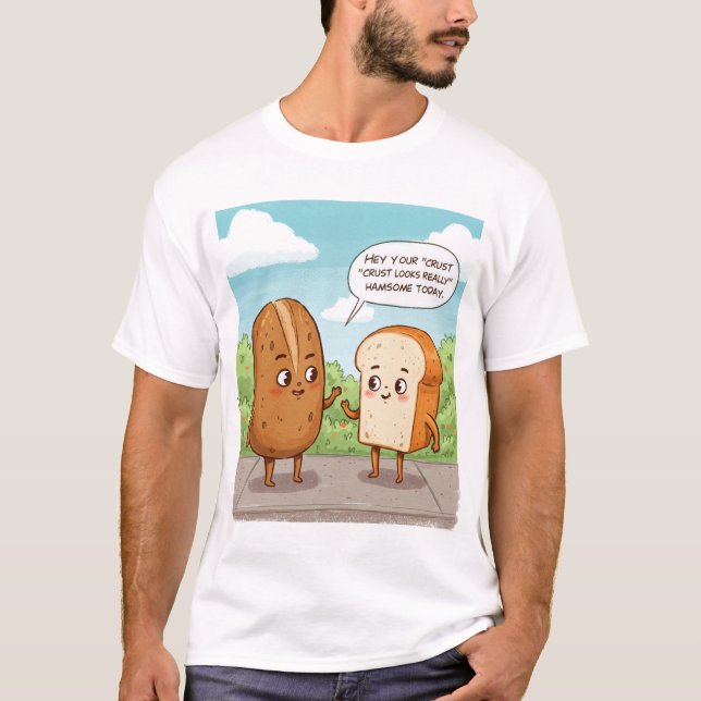 Krustens Crushins komplimanger T Shirt (Framsida)