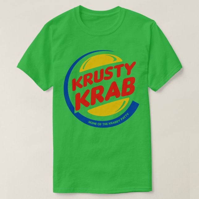 Krusty Krab T Shirt (Design framsida)