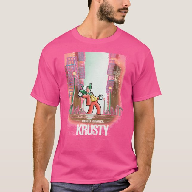 Krusty rolig present t shirt (Framsida)
