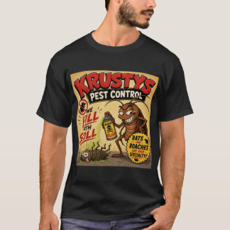 Krusty's Skadedjurskontroll T-shirt