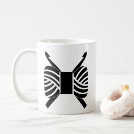 Krut av Krok och garn Kaffemugg