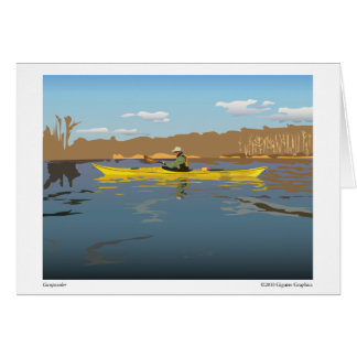 Krutflod Hälsningskort