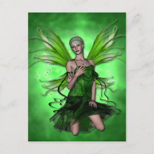 KRW Absinthe The Green Fairy Vykort