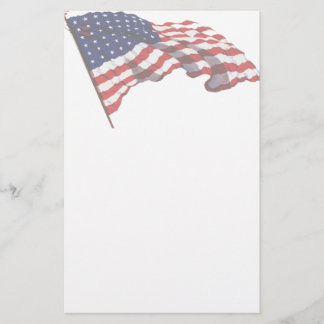 Krw-amerikanska flagganbrevpapper brevpapper