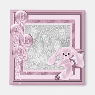 KRW Anpassningsbar Flicka Photo Magnet