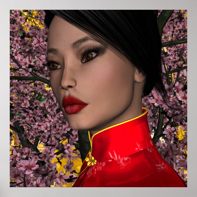 KRW Asia - Oriental Beauty Poster (Framsidan)