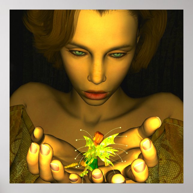 KRW Behold Fantasy Art Poster (Framsidan)