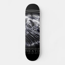 KRW Black Death Grim Reduction Skateboard Bräda 20 Cm