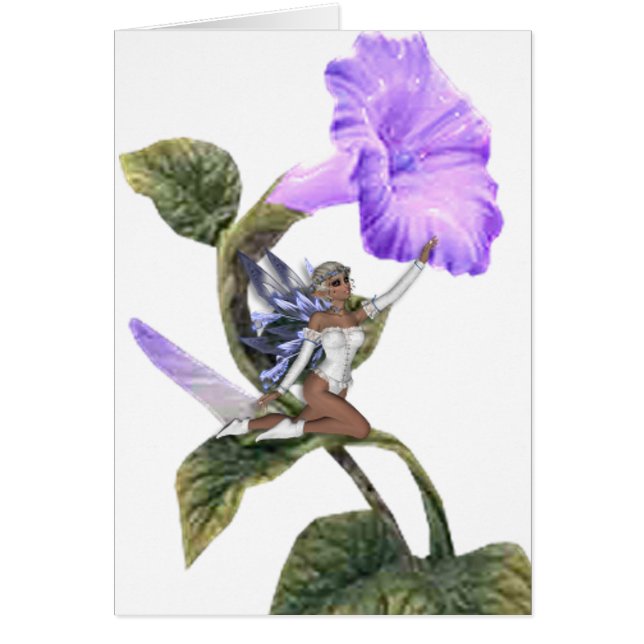 Krw-blommafe 8 hälsningskort (Framsidan)